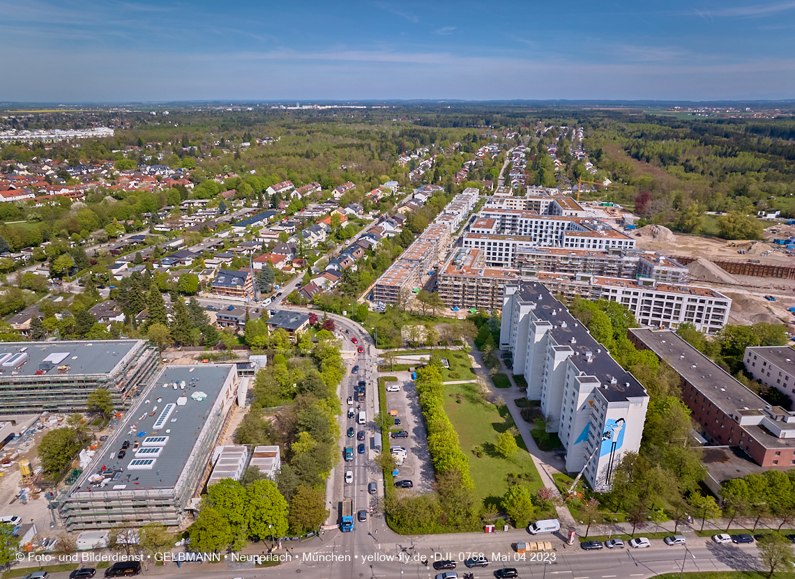 04.05.2023 - Graffiti am Karl-Marx-Ring 75 in Neuperlach